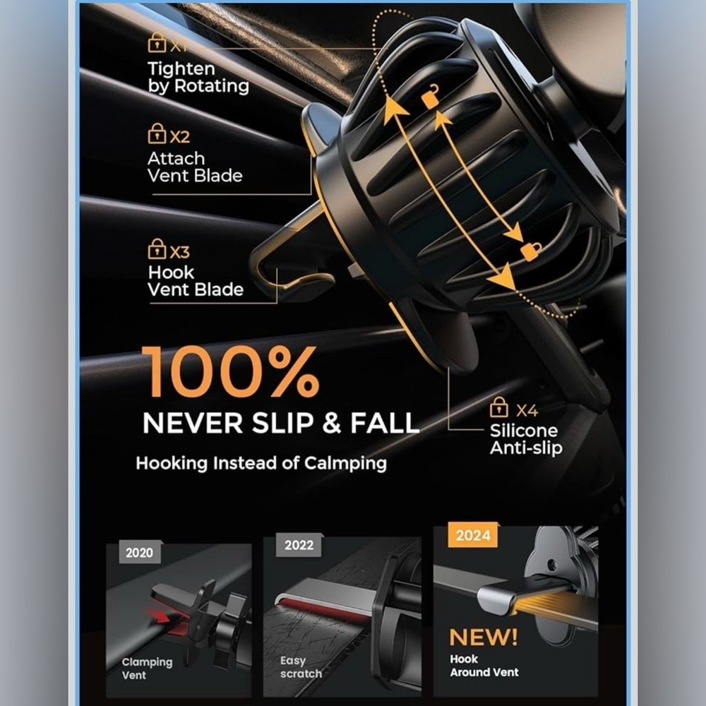 Car Vent Phone Holder - Picture 4 of 5